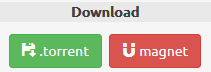 Both regular torrent and magnet link on the Torrent Galaxy site
