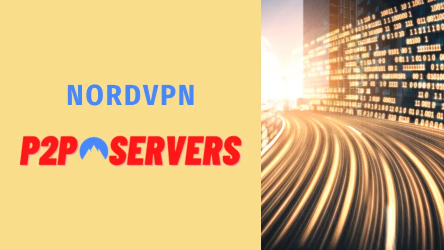 A NordVPN P2P server downloading data at a fast speed