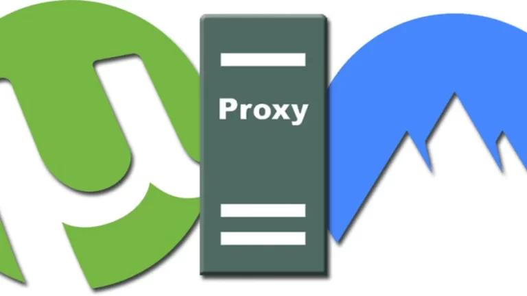 A proxy server connecting NordVPN and uTorrent